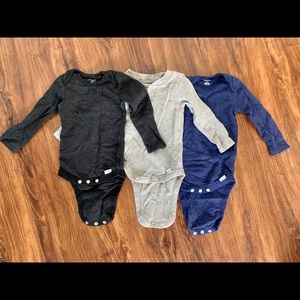 3 thermal onesies